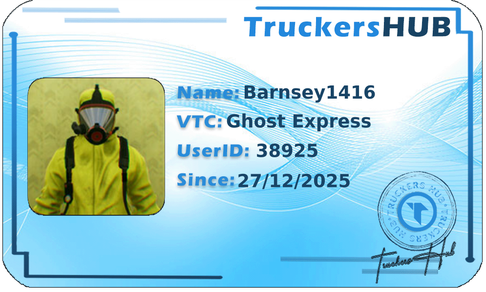 Barnsey1416 License