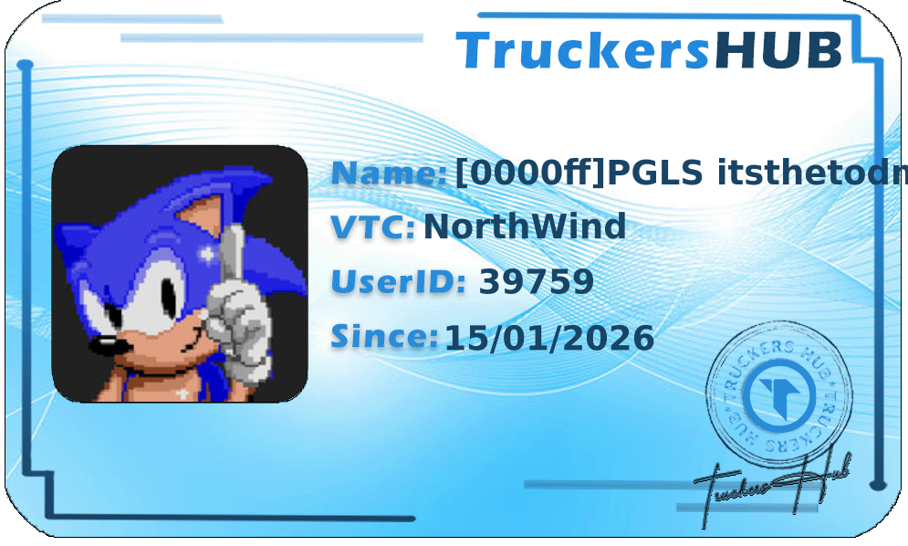 [0000ff]PGLS itsthetodman License