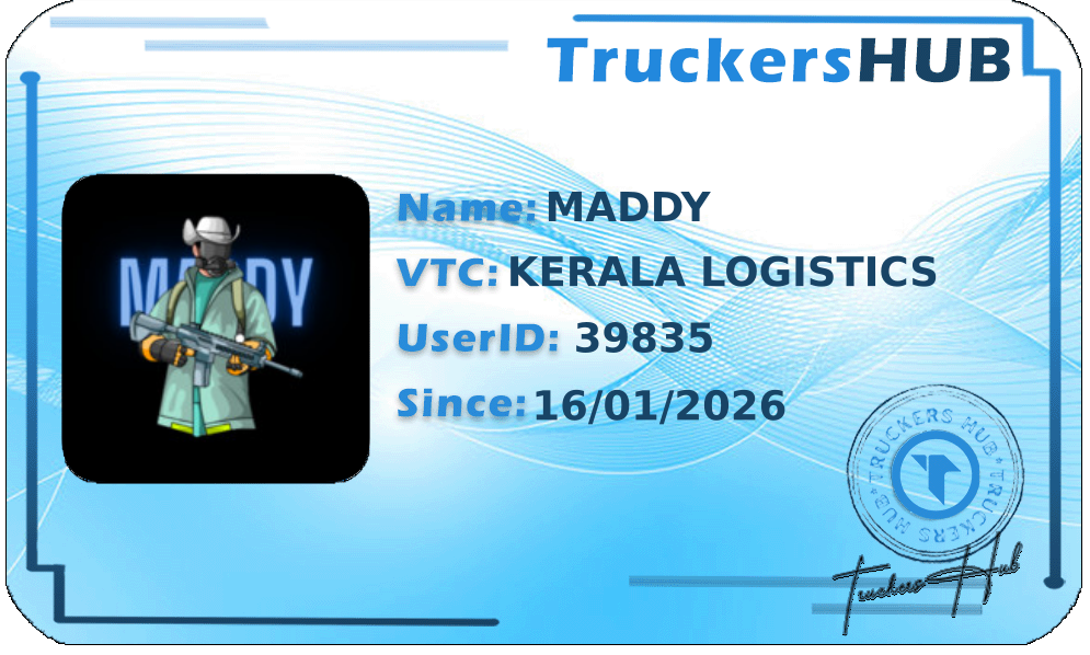 MADDY License