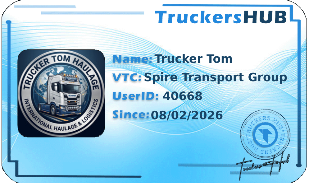 Trucker Tom License