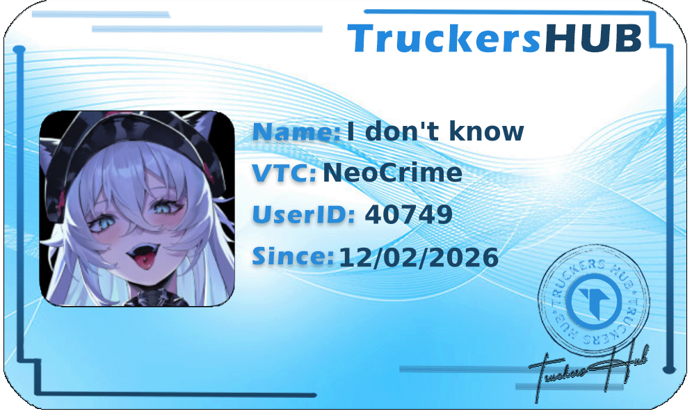 I don't know License