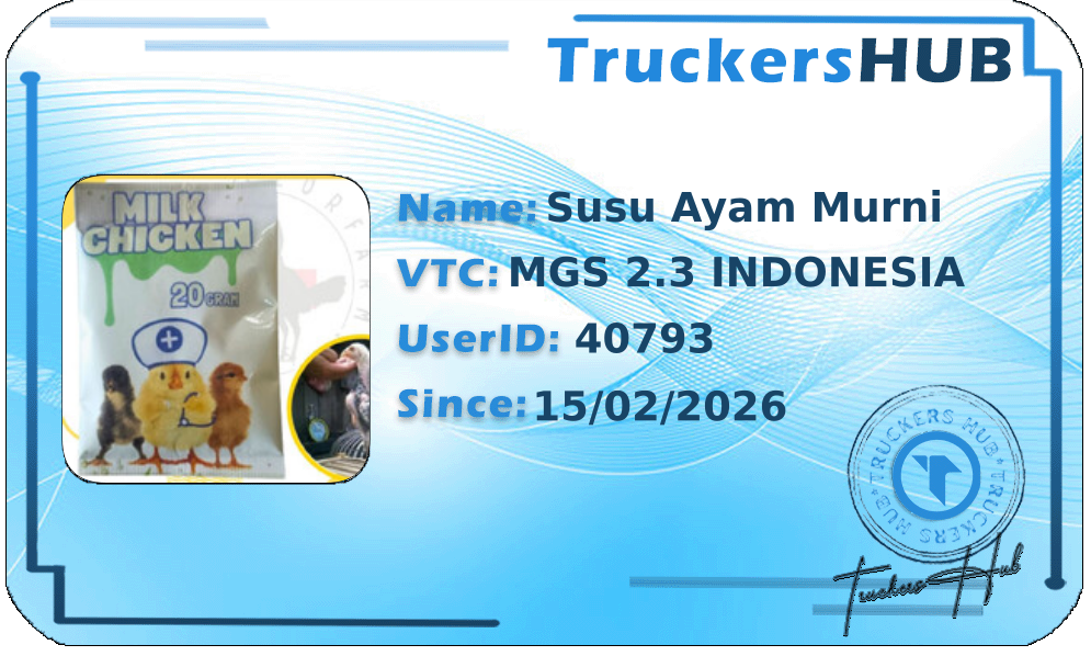 Susu Ayam Murni License