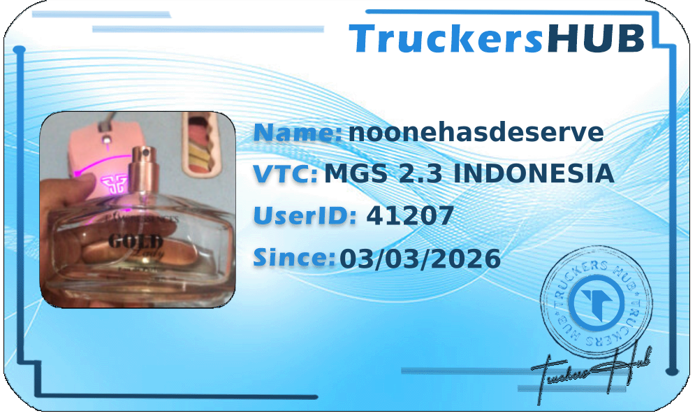 noonehasdeserve License