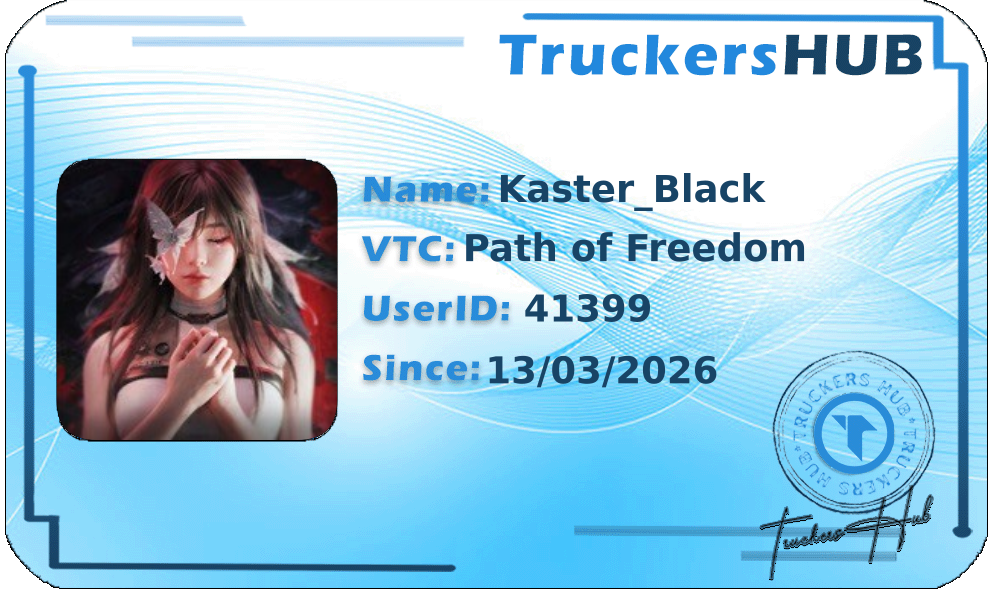Kaster_Black License