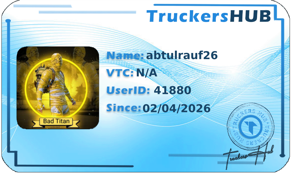 abtulrauf26 License