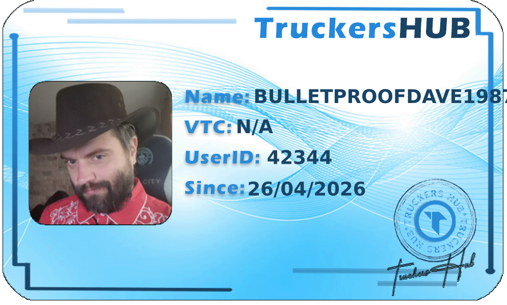 BULLETPROOFDAVE1987 License