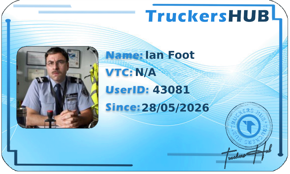 Ian Foot License