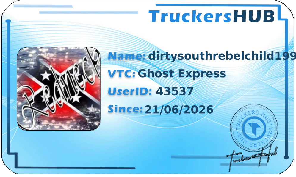 dirtysouthrebelchild1991 License