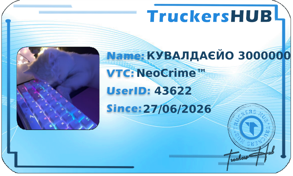 КУВАЛДАЄЙО 3000000 TER License