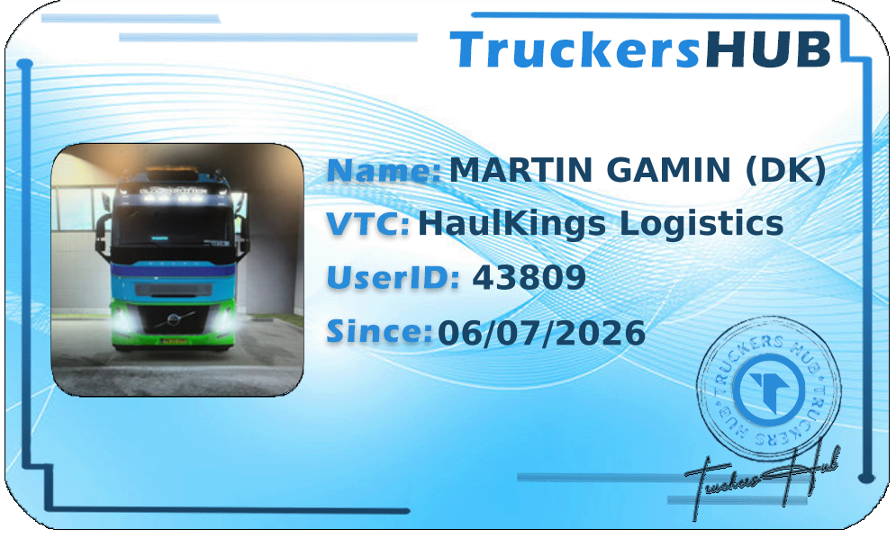 MARTIN GAMIN (DK) License