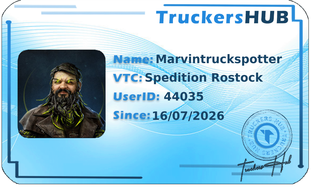 Marvintruckspotter License