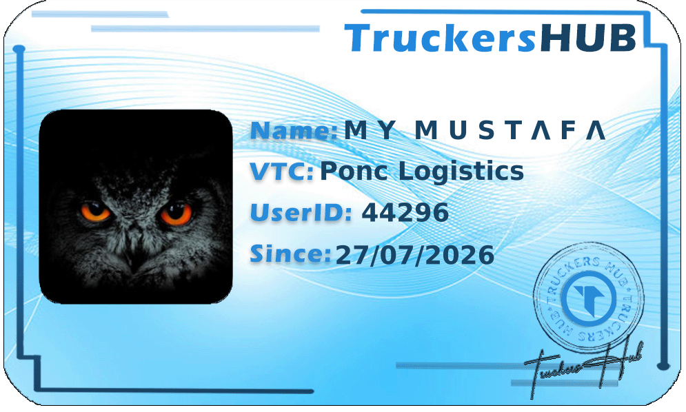 M Y  M U S T Λ F Λ License
