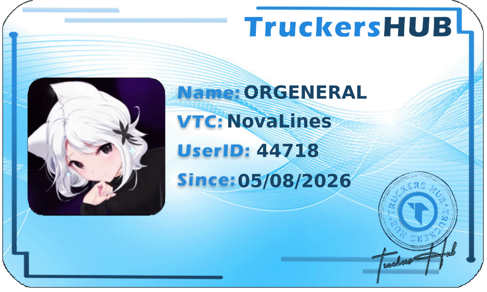 ORGENERAL License