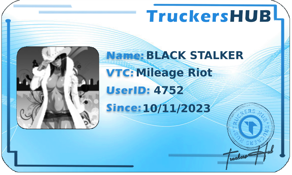 BLACK STALKER License