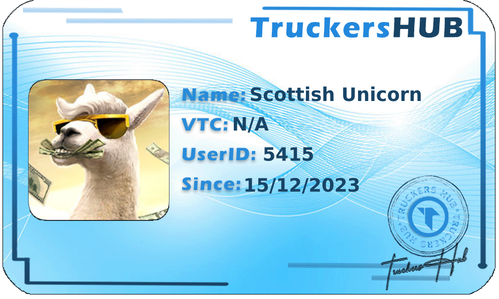 Scottish Unicorn License