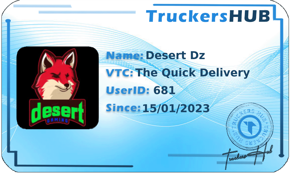 Desert Dz License