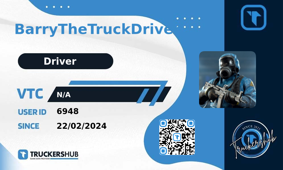 BarryTheTruckDriver License