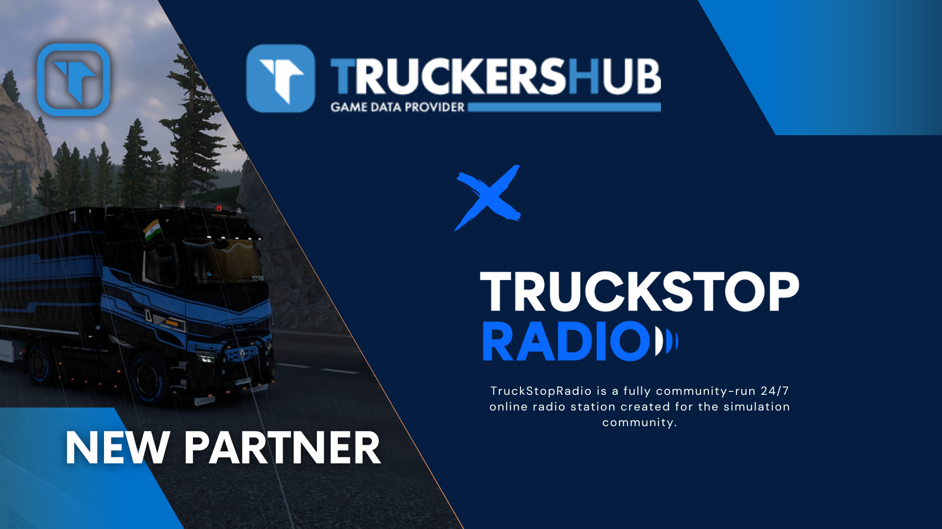 TruckersHub x TruckStopRadio: Elevating Your Virtual Trucking Experience